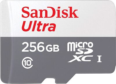 SanDisk Micro SD Card Ultra Memory 256GB 256G SDXC Class 10 TF SDXC UHS-I Mobile