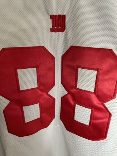 NWT White Reebok NFL New York Giants #88 Nicks SEWN Jersey Womens XL rhinestones - Picture 11 of 11