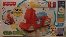 FISHER PRICE LAUGH AND LEARN SMART STAGES SCOOTER CGX01 *NEW*