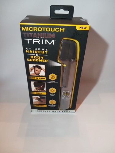 Microtouch Titanium Trim At Home Haircut and Body Groomer New In Box hot  item  - Picture 1 of 6