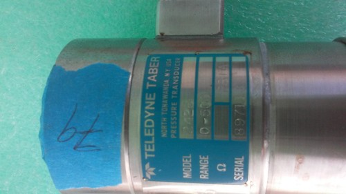 Transductor de presión Teledyne Taber modelo 2426 rango 0-500 psia *ra-10 (uw52) - Imagen 2 de 2