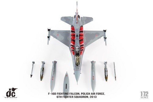 F-16D FIGHTING FALCON POLISH AIR FORCE 2013 - JC WINGS JCW72F16017 1/72 - Picture 21 of 23