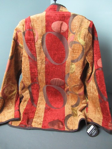 NWT Trimdin Woman's Car Coat - Mid Length - Reversible - Size L - f3 mgr - Picture 8 of 8