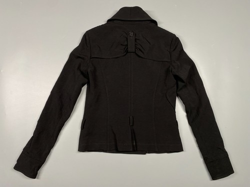 Patrizia Pepe Chest Pocket Collared Wool Blend Jacket sie 44 made in Italy VGC - Picture 7 of 7