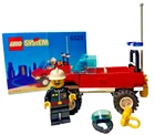 LEGO 6525~Vintage 1995~Blaze Commander Fire Chief's Car~100 % COMPLETE/Manual