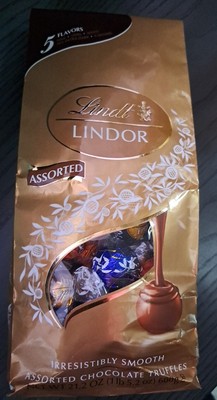 Lindt ASSORTED CHOCOLATE TRUFFLES 21.2 OZ ~ {Milk Dark White 70% Dark Caramel}