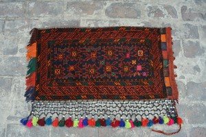 F0-Vintage-Handmade-Afghan-Balisht-Stunning-Cushion-Cover-Pillow-1-039-7-x-3-Feet