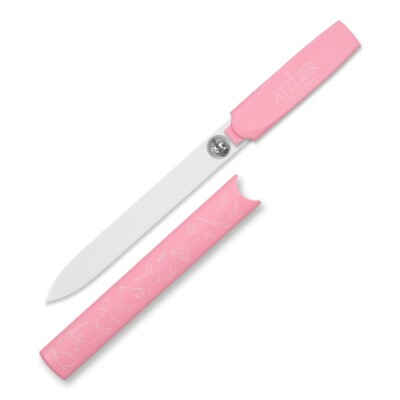 BOHEMIA Czech Glass Nail File in Plastic Case-3D Sticker-Manicure&Pedicure 0397
