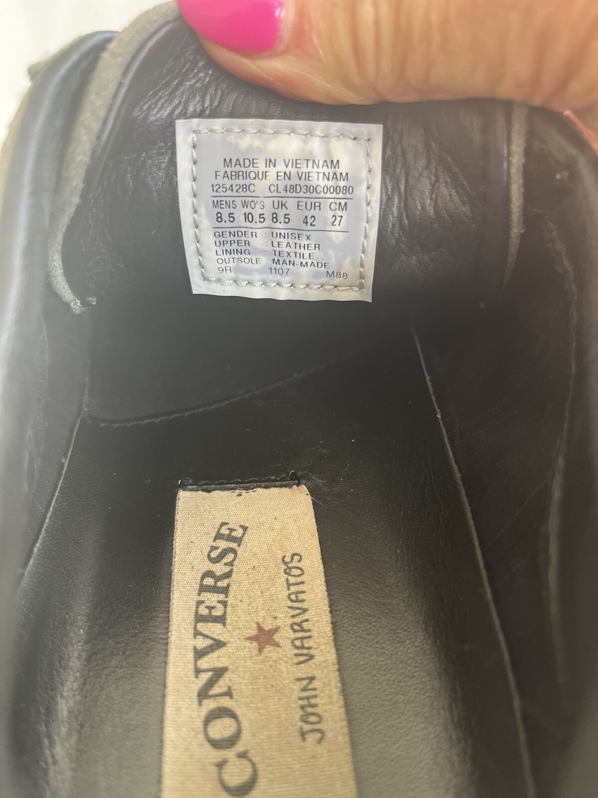 Converse John Varvatos One Star Sage Green Suede M 8.… Gem