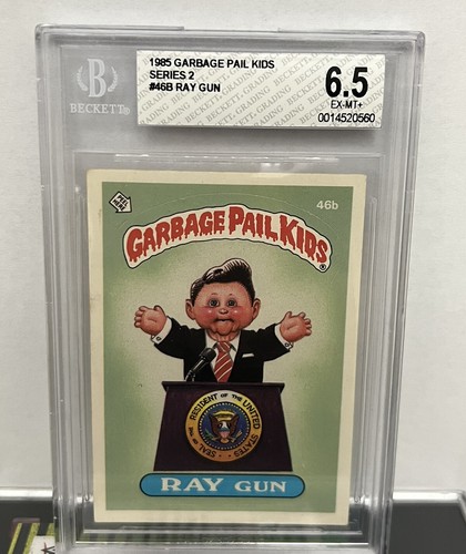 1985 GARBAGE PAIL KIDS Ronald SERIES STICKERS #46B BGS Beckett GPK CARD Topps - Picture 1 of 2