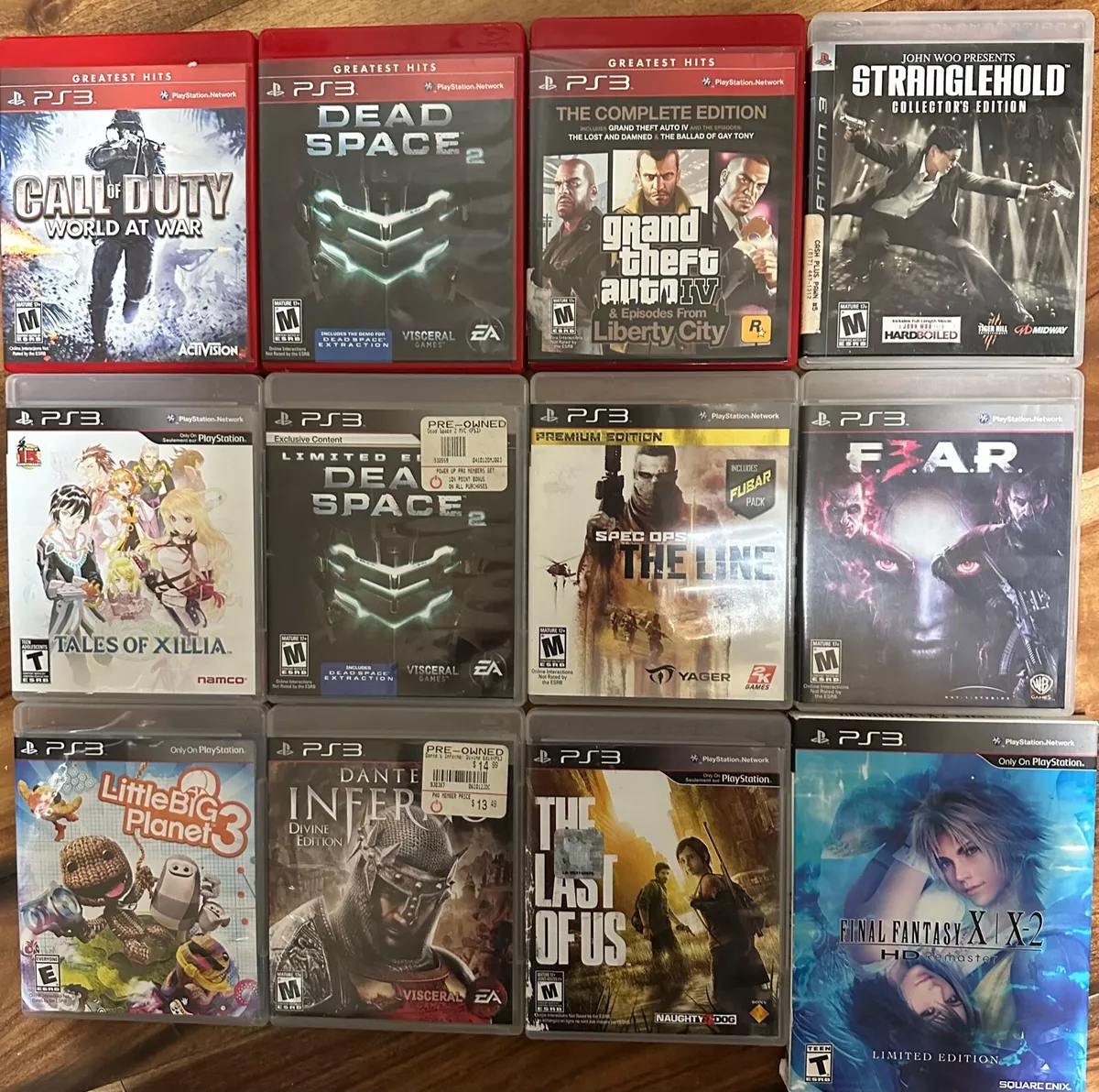 PS3 Slim, Sony Playstation 3, 94 Top Games