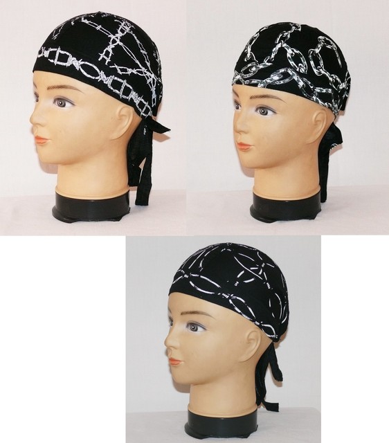 Zandana Bandana Biker Kopftuch Schwarz Rider Rocker Tuch Pirattuch Totenkopf Cap PU12053 Zandana Bandana Biker Kopftuch Schwarz Rider Rocker Tuch Pirattuch Totenkopf Cap PU12053