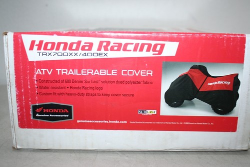 Honda Racing Sportrax TRX700XX / 400EX Trailerable ATV Cover NEW SEALED - Picture 2 of 3