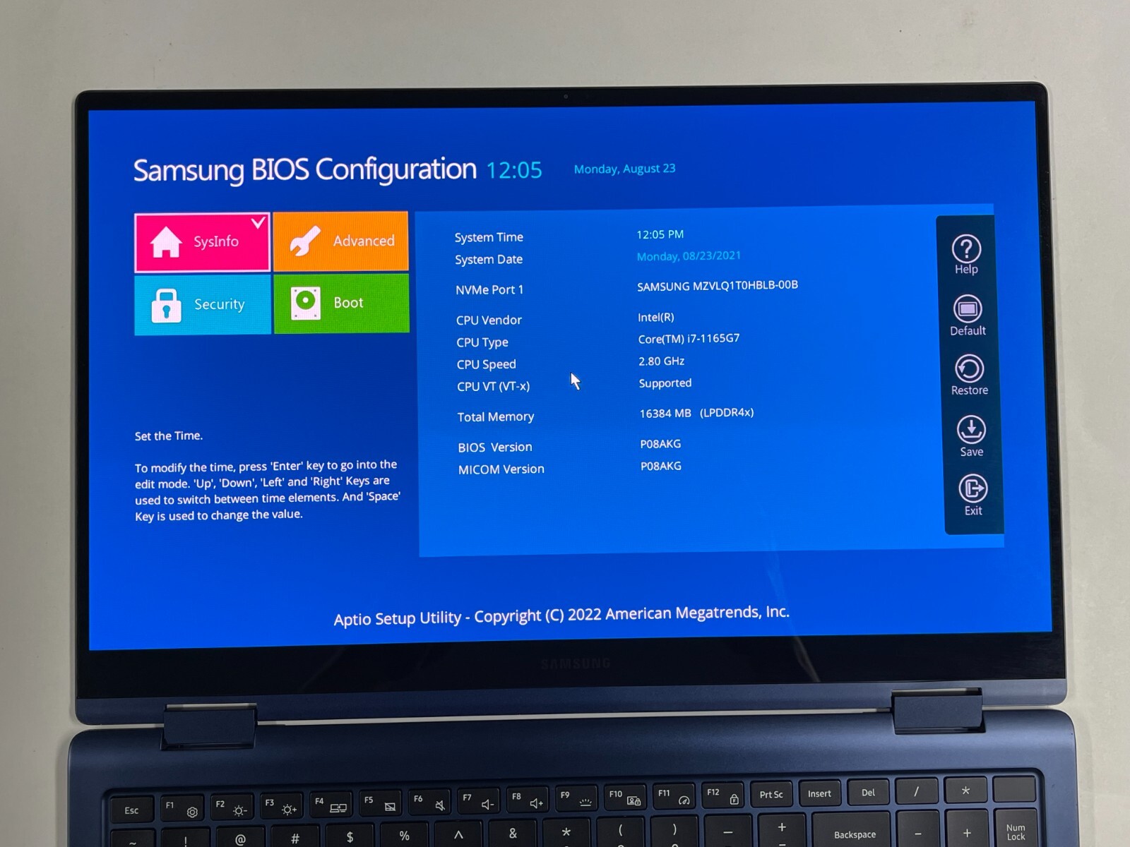 Samsung Galaxy Book Pro 360 Core i7-1165G7 2.8GHz 16GB 1TB 15.6" NP950QDB #903H - Picture 4 of 11