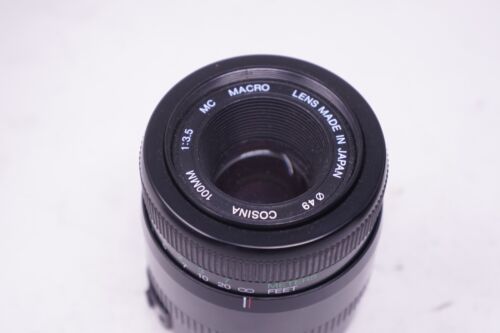 Cosina MF Macro Lens 100mm 1:3.5 MC - Picture 2 of 4