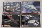 Lot of 4 Different Amt Ertl Star Trek Big Kits New Sealed Sci-Fi Models