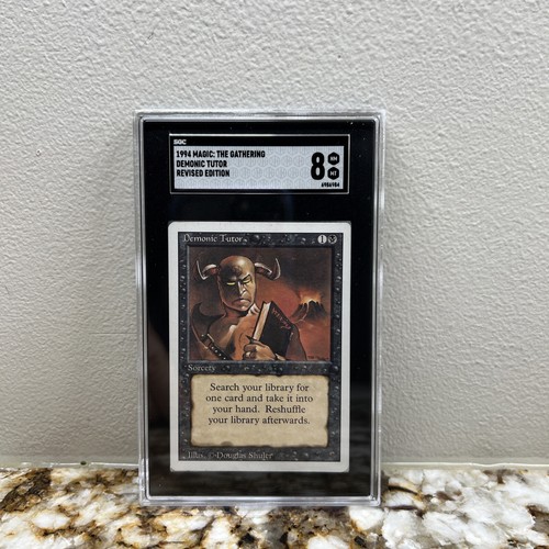 1993 Magic: The Gathering Demonic Tutor Revised Edition - Picture 1 of 2