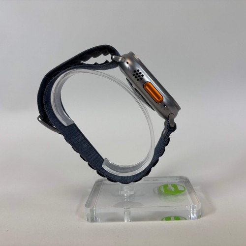 Apple Watch Ultra 2 49MM BLEU TITANE BLEU BOUCLE ALPINE A2986 débloqué - Photo 6 sur 6
