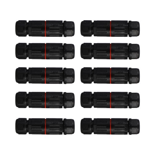 10 Pcs Outdoor Junction Box Splice Connector Kit Waterproof Man Cable Wire - Picture 5 of 12