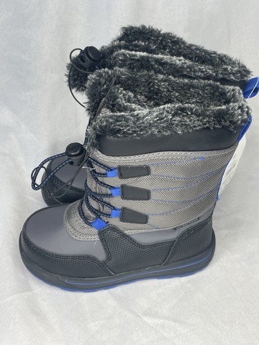 Wonder Nation Toddler Boys Tall Bungee Winter Boots Size 10 - Picture 2 of 7