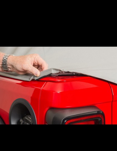 MasterTop 11120509 5 Layer Weatherproof Full Door Cab Cover for 18-24, Grey, A2b - Picture 2 of 12