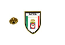 spilla pin pin's spille spilletta bandiera badge stemma italia puglia