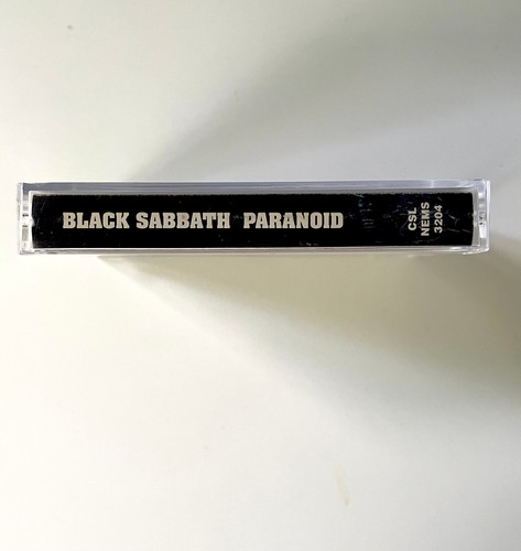 Vtg BLACK SABBATH Album PARANOID Cassette TESTED Tape Lp EXCELLENT!! - Picture 2 of 4