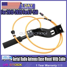 Aerial Radio Antenna Base Mount & Cable Assembly For 2015-2020 Ford F-150