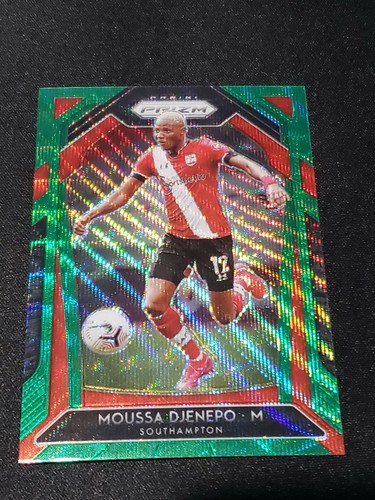 Moussa Djenepo Panini Prizm EPL 2020 Green Wave - Picture 1 of 2