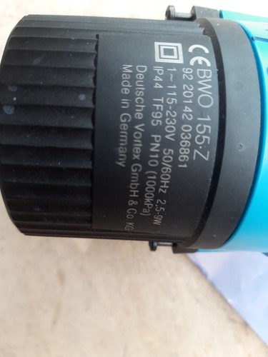 Vortex BWO 155 Z Pumpenkopf Ohne Dichtung - Bild 3 von 5