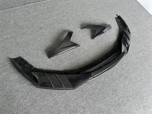 Carbon Front Lip Splitter Diffuser Bumper For Lamborghini Huracan LP610 LP580 E - Picture 12 of 16