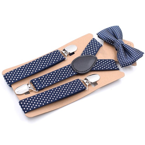 Baby Girl Children Kids Set Bow Tie Suspender Clip Body Suit Toddler Cute Party - Picture 10 of 16