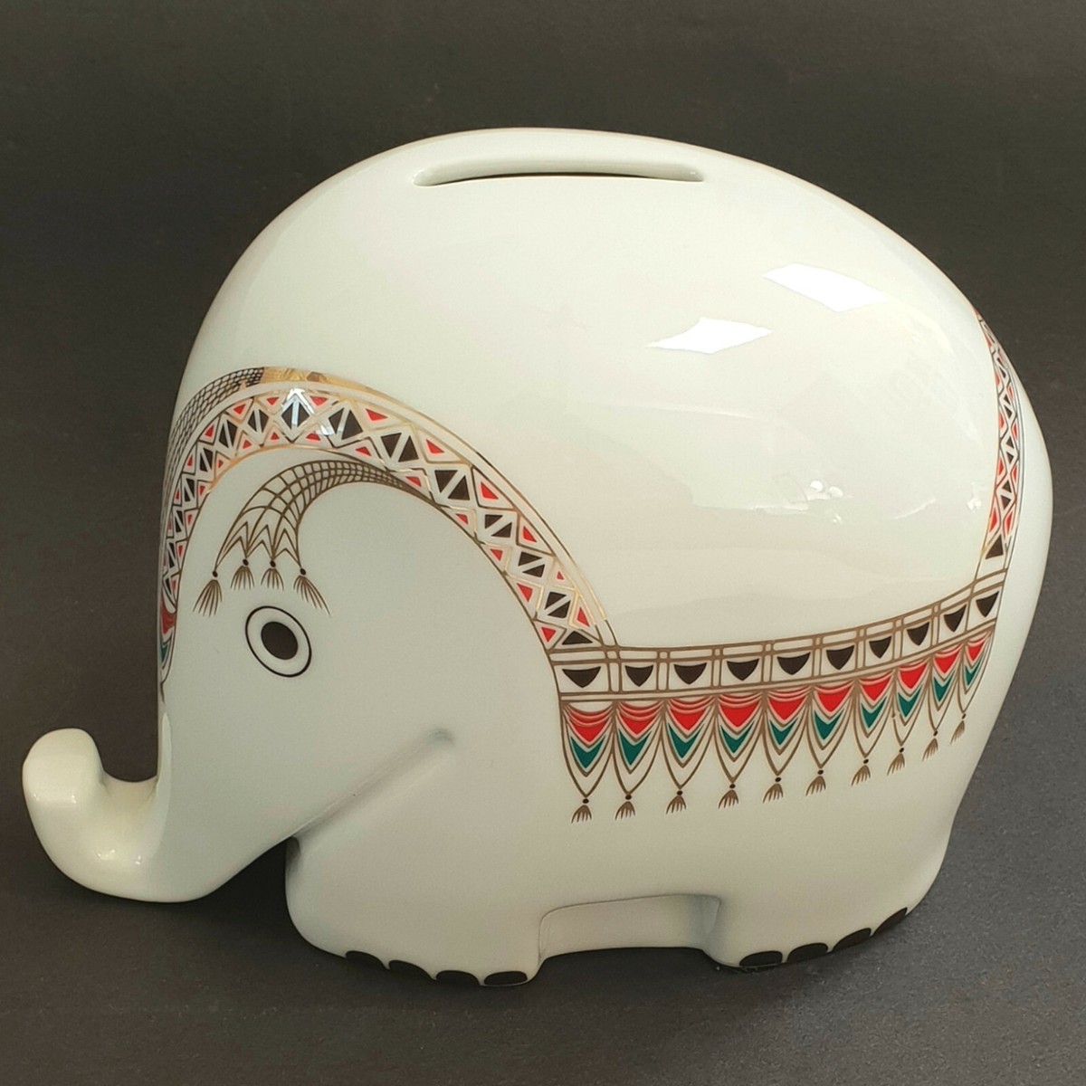 Drumbo Elefant,Luigi Colani, Höchst Germany, Spardose,money