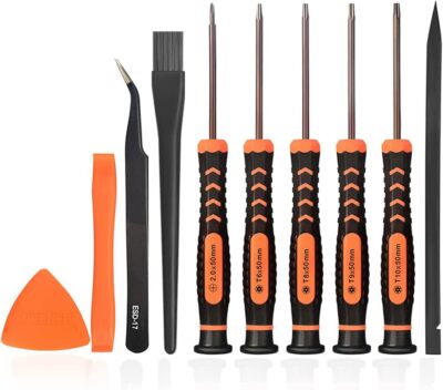 TECKMAN T6 T8 T9 T10 Torx Security Screwdriver Set, Repair Kit for Xbox one Xbox
