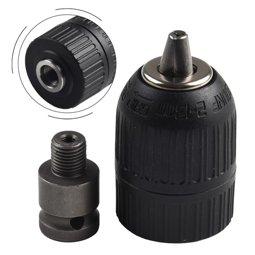 1/2inch 20UNF Keyless Drill Chuck Adapter Hex Tools For Impact Wrench Conversion - Picture 5 of 24