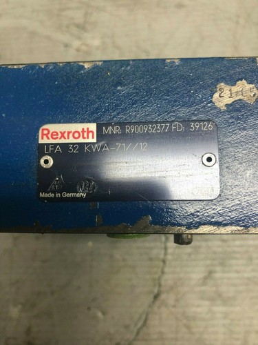 R900932377 BOSCH REXROTH LOGIC COVER_LFA 32 KWA-71//12 - Picture 2 of 6