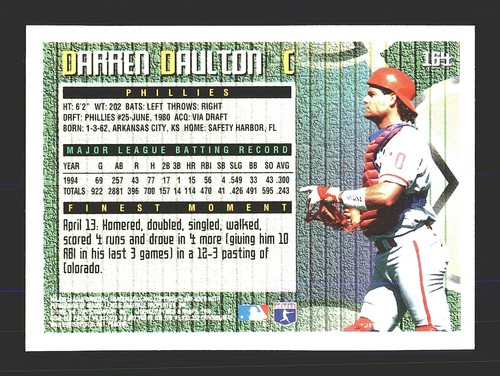1995 Topps Finest Baseball / SEE DROP DOWN MENU FOR CARD YOU WILL RECEIVE - Picture 218 of 386
