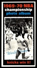 1970 Topps Basketball #175 Knicks Win It! VG/EX *e1
