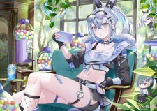 Anime Girls Silver Wolf Honkai Star Rail Honkai Gaming Mat Desk 3156