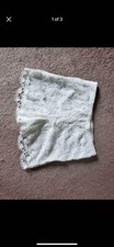 Charlotte Russe pull on white lace shorts Size XL