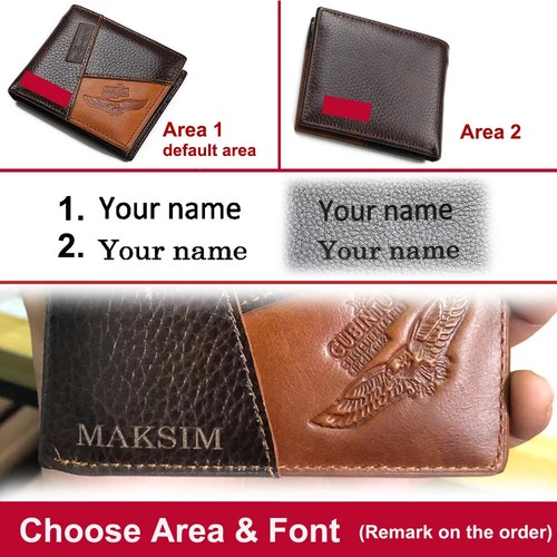 Carteras de Hombre Bolsillo para Monedas Cremallera Cartera de Cuero Real para Hombre con Moneda Alta Calidad - Imagen 6 de 20