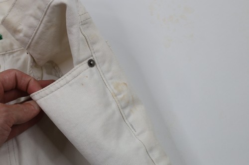 Short en jean ventes exceptionnelles vintage années 90 Tommy Hilfiger homme 30 vieilli baggy denim blanc