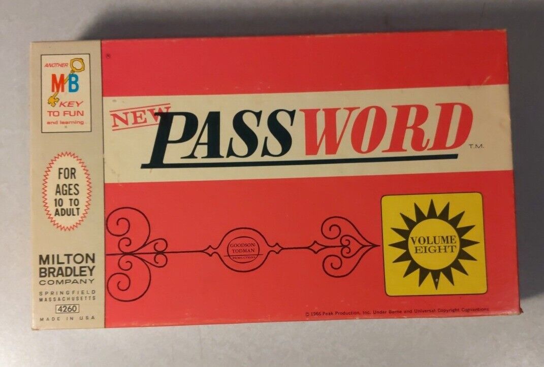 Password, Board Game