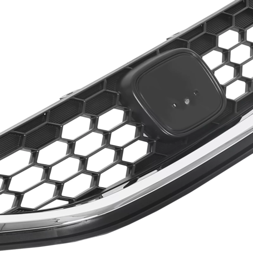 FIT 2013-2015 Honda Civic Sedan Front Bumper Upper Grille Grill W/Chrome Trim - Picture 12 of 12