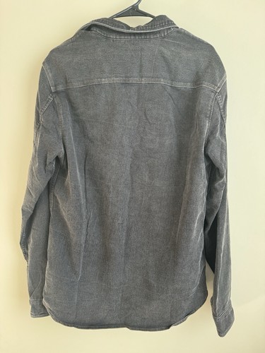 BUFFALO Mens Black Long Sleeve Slim Fit Button Down Casual Shirt Size Large - Picture 6 of 14