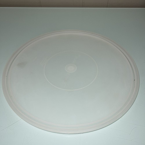 Tapa y contenedor Tupperware de colección #224-9 redondo original sello Tupperware logotipo 12" + correa - Imagen 7 de 7