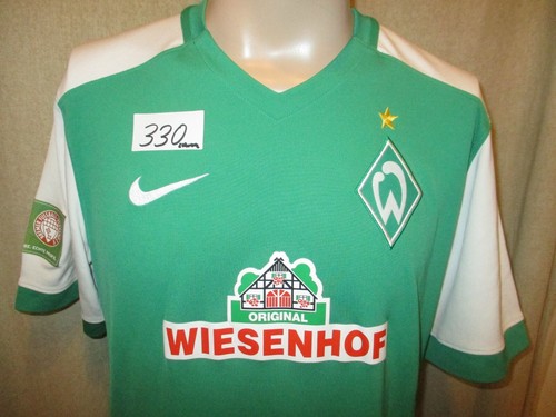 Werder Bremen Nike U17-U18 Matchworn Trikot 2015/16 "Wiesenhof" + Nr.7 Gr.L TOP - Afbeelding 2 van 9