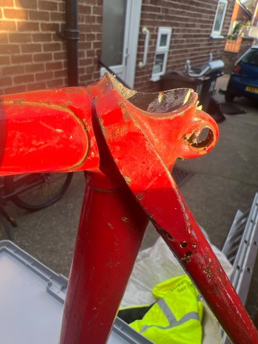 RARE HARRY QUINN ROAD CHAMPION FRAME 1965 FOR RESTORATION - Picture 9 of 14
