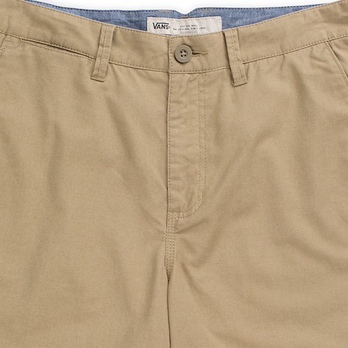 Vans DEWITT Boys Youth Cotton Blend Shorts 26/12 Khaki Heather NEW - Picture 3 of 4
