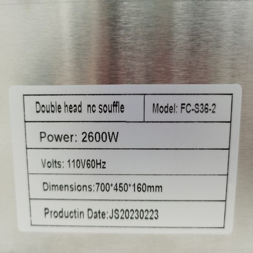 Used Non-Stick Dual Souffle Making Machine Electric Dorayaki Baker Pancake Maker - Bild 7 von 13